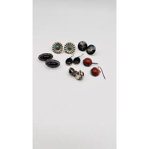 Lot Of Sterling Silver 925 Earrings Damaged Broken For Craft Jewelry Making ASIS